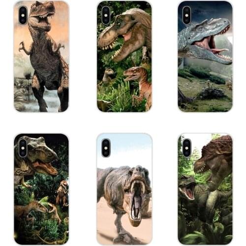 Accessories Phone Cases Cover For Huawei G7 G8 P7 P8 P9 P10 P20 P30 Lite Mini Pro P Smart Plus 2017 2018 2019 Jurassic dinosaurs