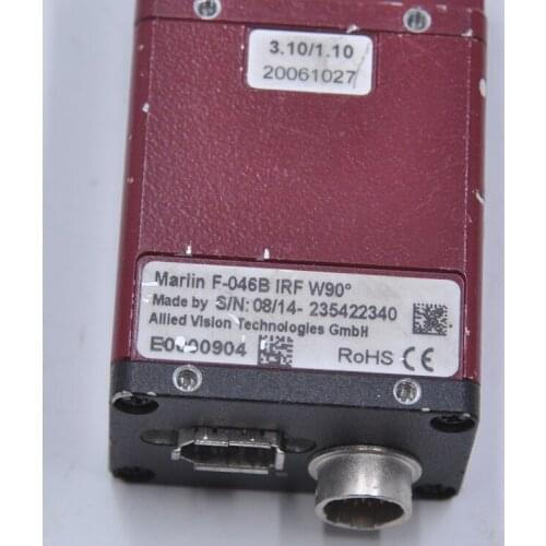 AVT Marlin f-046b IRF w90 vision system industrial black and white CCD camera