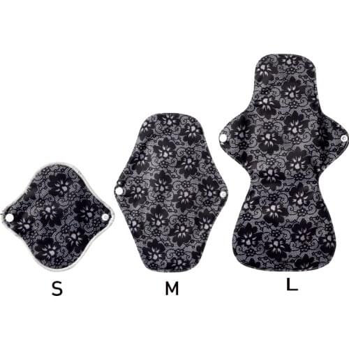 Bamboo charcoal sanitary towel wipes my aunt wash health nursing pad reusable cloth sanitary napkin