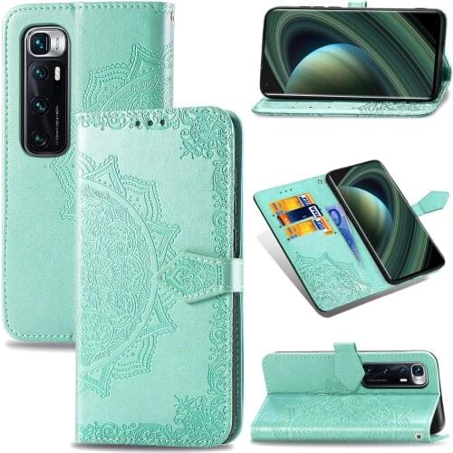 Mi 10 Ultra Case For Xiaomi Mi 10 Ultra Mandala Flower Leather Flip Wallet Phone Preservation Cover