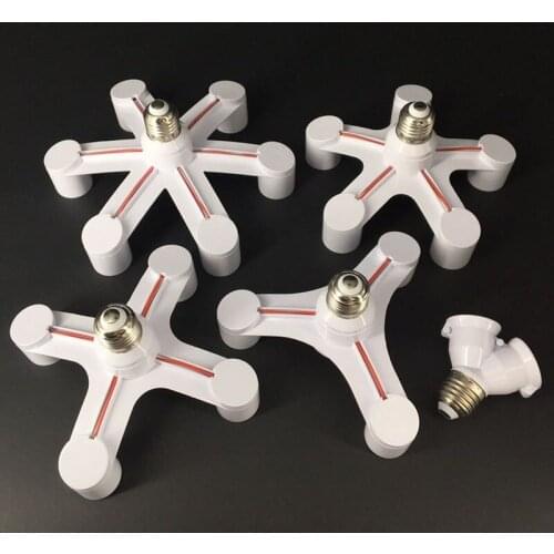E27 mutiple lamp base E27 converter