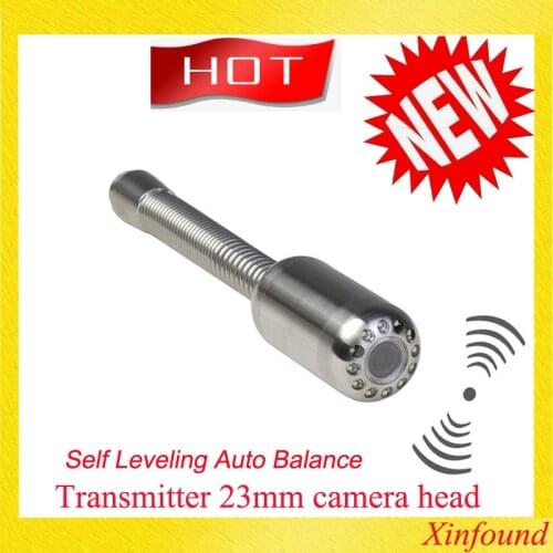 23mm Pipe Camera 512hz Transmitter Sonde Auto Self Leveling Balance Pipe Sewer Drain Camera for repair replace