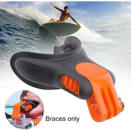 Portable Surf Braces Connector Mouth Mount Set Underwater Hero Camera Floaty Accessories Surfing Bite 5 7 Snowboard 6 For G C8K3