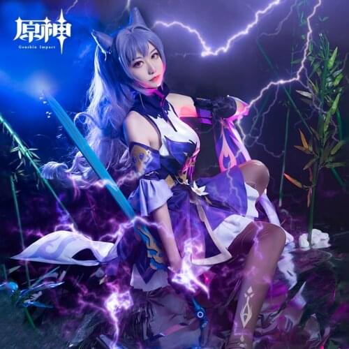 New Game Genshin Impact Venti Cosplay Costume Keqing Barbatos Cosplay Uniform Halloween Carnival Coat Shirt Pants Belt Socks Set