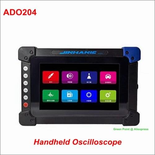 New Arrival Jinhan ADO204 Professional Handheld Digital Multimeter Oscilloscope 4 Channels Sample Rate Support Waveform Storage