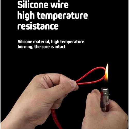 Gold plated Silicone Wire Test Leads for Multimeter Ultra Pointed 1000V 20A Needle Test Probe Tip