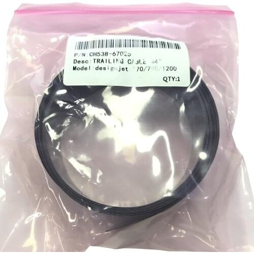 44 inch trailing cable for Designjet T770 T790 T795 T1120 T1300 T2300 T1200 Trailing Cable CR649-67004 CK839-67003 NEW POJAN