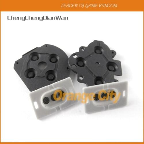 Rubber Conductive Contact Button D-Pad Pads Repair For PSP1000 PSP 1000 Controller 30sets/lot