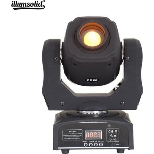 4Pcs Mini 60w Moving Head Light Dmx DJ Equipment GOBO Stage Effect Spotlight For Disco Lighting