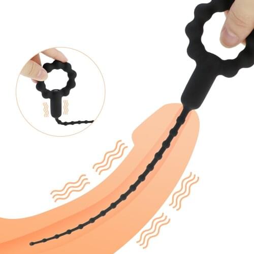 Urethral Vibrator Catheter Penis Plug Sex Toys for Men Massager Vibrating Urethral Plug Penis Insertion Urethra Sound Dilator