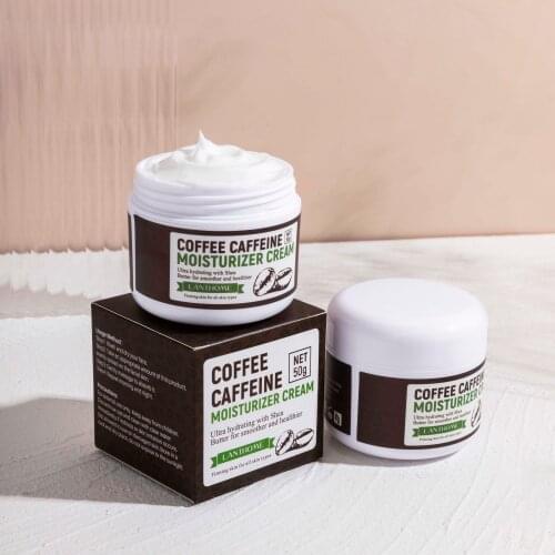 Firstsun Caffeine Moisturizing Cream Nourishes Anti-wrinkle Anti-aging Moisturizing Anti-puffiness Whitening Cream 50g