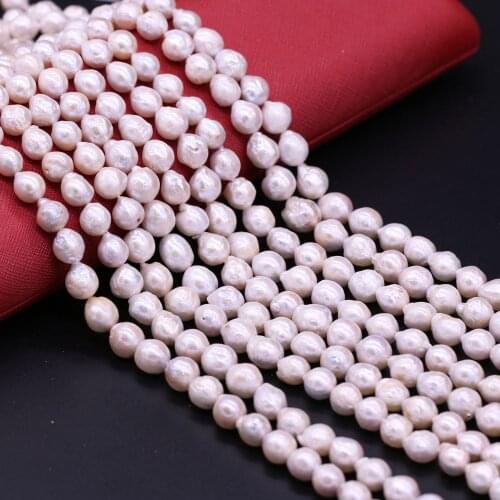 High Quality 9-10mm Natural Freshwater Pearl Beads Baroque Pearl Loose Beads For DIY Necklace Bracelat Jewelry Making
