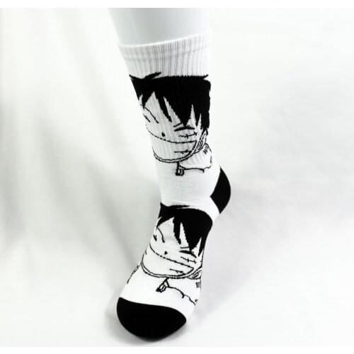 Japan Anime One Piece Luffy best smile Socks