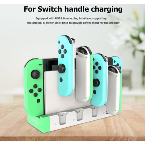 PG-9186 Controller Charger Charging Dock Stand Station Holder for Nintendo Switch NS Joy Con Game Console Gamepad Accessories