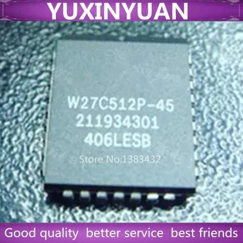 20PCS/LOT W27C512P W27C512P-45Z PLCC-32