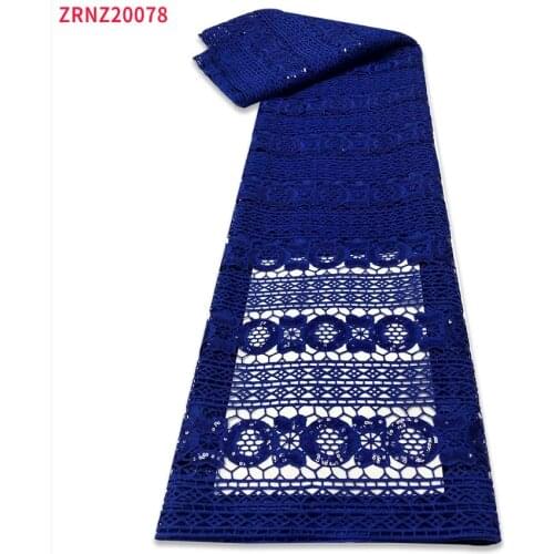 2021 African Water Soluble Belt Embroidered Lace Embroidery Nigeria Hot Selling Women