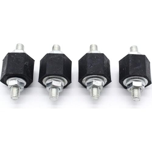 4pcs Car Bracket Rubber Mount Intercooler With Nuts Car Parts Tools For Galaxy Alhambra Sharan VW T4 Can Protect Fuel Pump