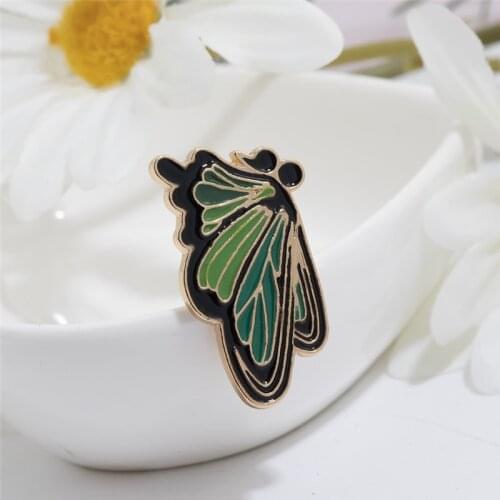 Fashion Cute Cartoon Butterfly Enamel Brooch For Women Girls Bag Clothes Lapel Pins Badge Jewelry Accessories Gifts