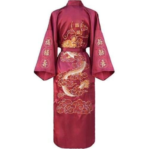 CEARPION Men's Bathrobes With Embroidery China