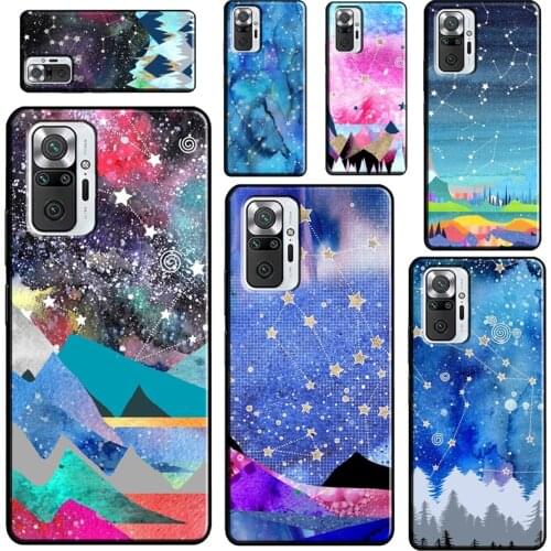 Summer Leo Constellation Landscape For Xiaomi Redmi Note 9 Pro 8 9S 8T Note 10 Pro Phone Case For Redmi 9T 9A 9C 7A 8A Cover