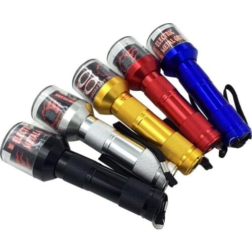 Electric Torch Shape Grinder Crusher Crank Leaf Tobacco Smoke Spice Herb Muller Machine Herb Tobacco Grinder