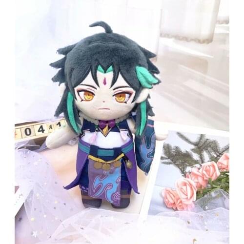 Pre-sale Game Genshin Impact Xiao Cosplay Cute Plush Stuffed Change Dolls Toy 20cm Doll Plushie Clothes Birthday Xmas Gift