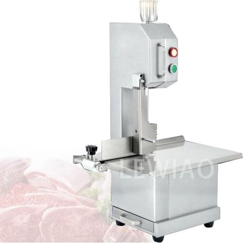 Bone Cutting Machine Frozen Meat Cutter Maker Bone Sawing Machine For Trotter Ribs Fish Meat Beef Bone Saw Equipment