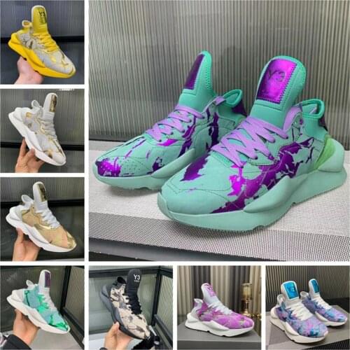 Fashion European and American casual mens and women shoes real leather shoes KGDB Y3 shoes Lovers sports running shoes