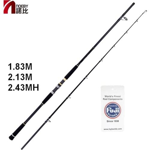 KNOEBY Maogan Close Sea Boat Fishing Rod Carbonfiber 1.83m 2.13m 2.43m SIC Rings 50#-150# Hardness, Bait 80-500g PE No. 3-No. 8