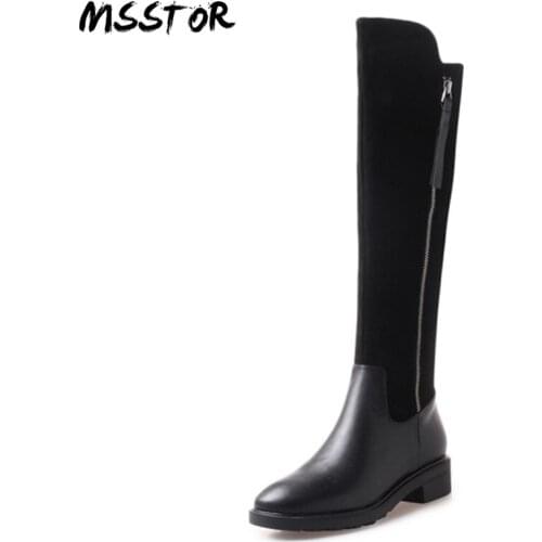 MSSTOR Women's High Boots