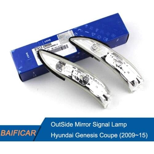 Baificar Brand New Genuine OEM OutSide Mirror Signal Lamp RH 876142M000 LH 87613-2M000 1PCS For Hyundai Genesis Coupe (2009~15)