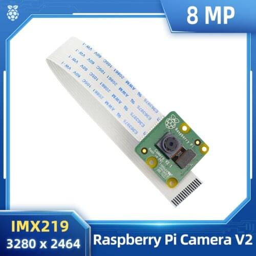 Original Official Raspberry Pi 4 Camera V2 IMX219 8MP Camera for Raspberry Pi Model 4B/3B+/3B compatible Nvidia Jetson Nano