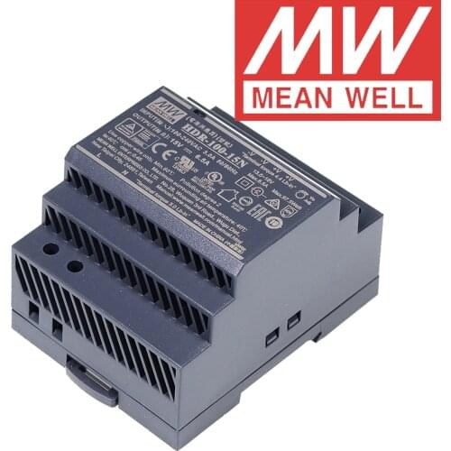 Original Mean Well HDR-100-15N meanwell 15V DC 6.5A 97.5W Ultra Slim Step Shape DIN Rail Power Supply