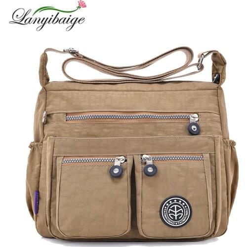 Luxury handbags women bags designer purses and handbags fashion nylon crossbody bags for women 2019 new travel shoulder bags sac