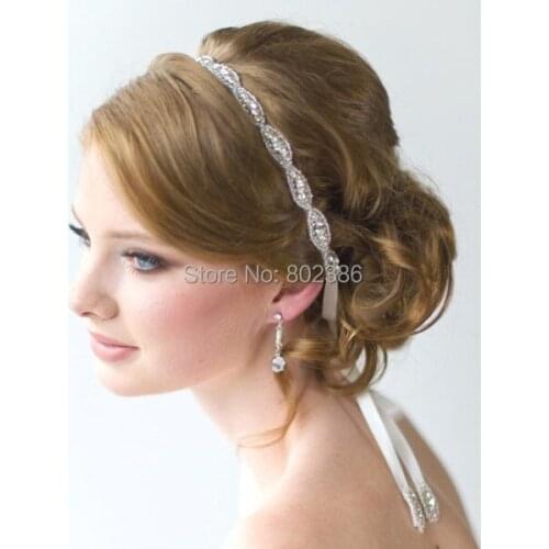 Rhinestone Flower girl Headband