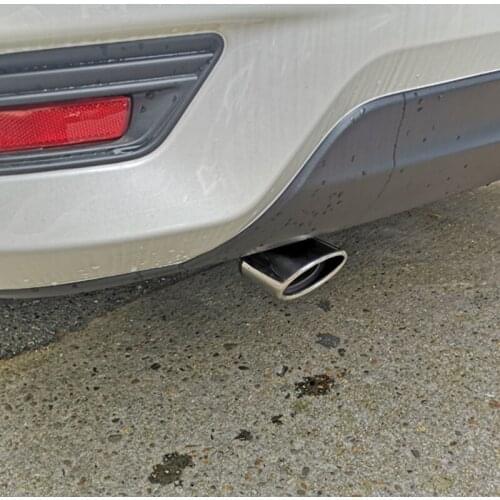 Car universal stainless steel exhaust pipe muffler for Volkswagen vw POLO Tiguan Passat Golf EOS Scirocco Jetta Bora Lavida