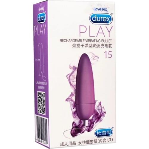 Durex Play 15 Vibrator Adult Powerful USB Repeated Charging Sexo Toys for Women RECHARGEABLE VIBRATING BUTTET