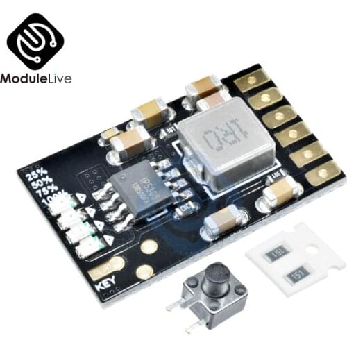 2A 5V 3.7V 4.2V Charge Discharge Integrated Lithium Battery Boost Mobile Power Protection Diy Electronic PCB Board Module