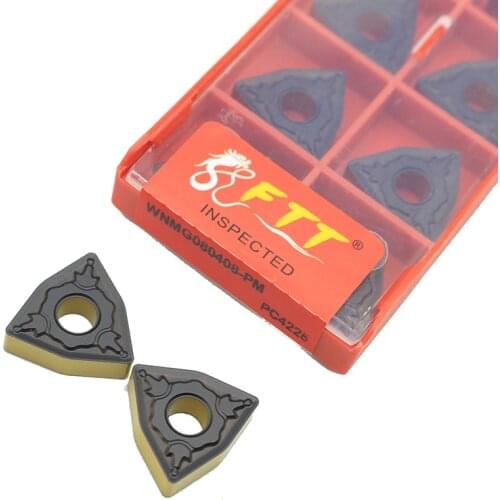 High quality Original WNMG080408 PM PC4225 CNC External turning tool insert carbide tool metal External Turning blade lathe tool