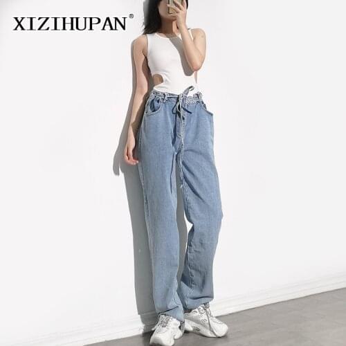 Женские высокие джинсы XIZIHUPAN China At AliExpress