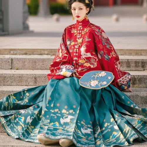 Han Dynasty Fairy Princess Clothing Women Chinese Mandarin Collar Costume Female Hanfu Clothing Novelty Tang Dynasty Dressing