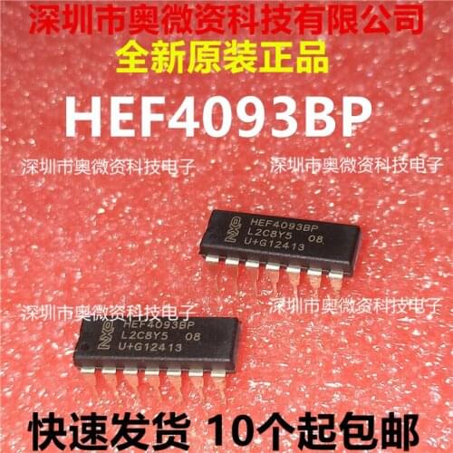 100% Original In Stock New HEF4093BP 4093 DIP-14