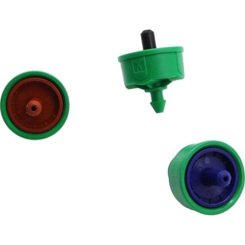 30 Pcs 2L/4L/8L Steady Flow Dripper Pressure Control Emitter Pressure Compensation Regulator Garden Irrigation Dripper