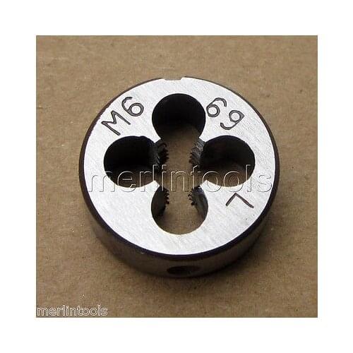 6mm x 1 Metric Left hand Die M6 x 1.0mm Pitch