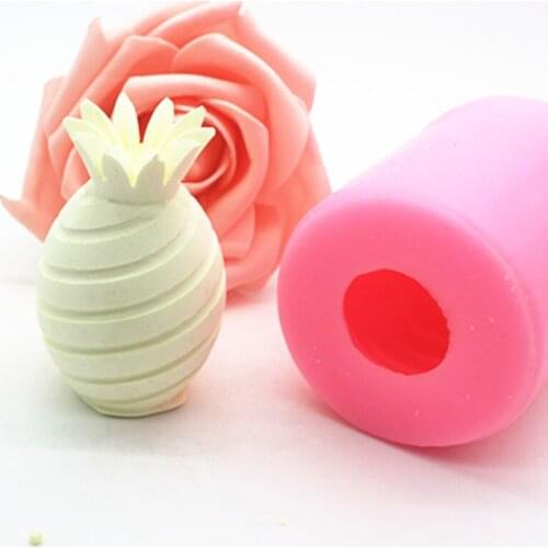 C1032 pineapple candle silicone mold / aromatherapy plaster ornaments soap mould kitchen tools