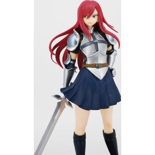 Japan action anime Fairy Tail GSC POP UP PARADE Erza Scarlet 19cm PVC original figure figurine model collectible toys doll gifts