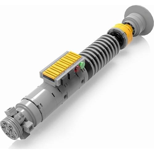 MOC Has A Shiny Sword Figures General Robot Grievous Vader Hilt Bricks Model Combat Weapon Building Blocks Kids Toys Weapon Gift