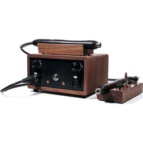 LeatherCraft Dual Interface Electric Creasing Edging Machine Leather Heating Ironing Machine Handle Creaser Edger Crimper Tool