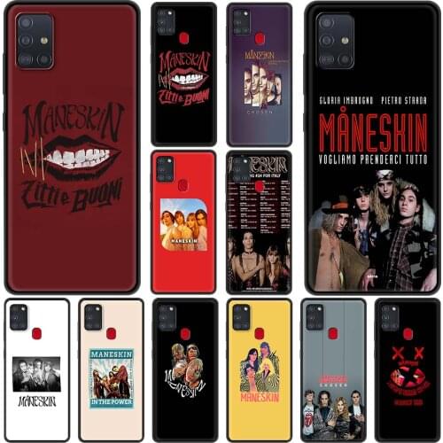 Maneskin Damiano David Silicon Phone Case for Samsung A52 A51 A71 5G A50 A70 A91 A72 A42 A32 A31 A21s A12 A10 A7 Cover Coque Bag