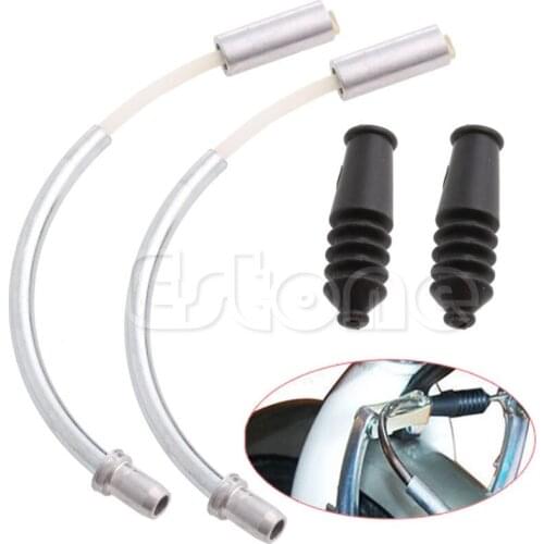 New arrival 1Pair V Brake Noodles Cable Guide Pipe Plastic Hose Bicycle Folding Bike Cycling F20